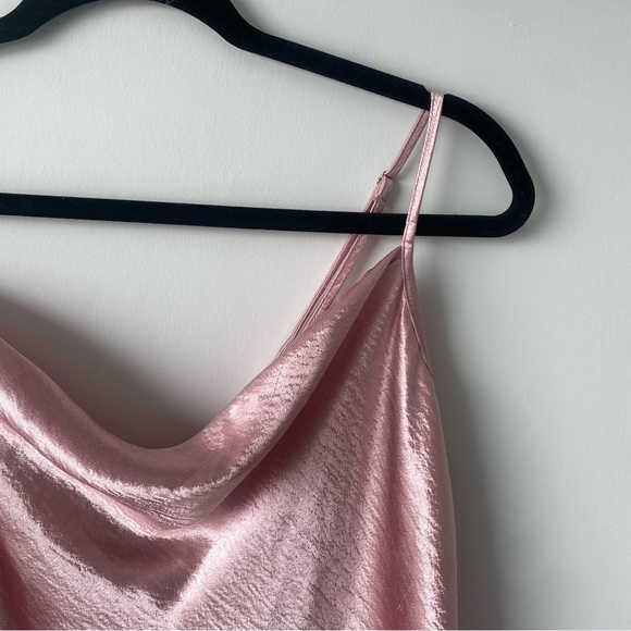 NWT Victoria’s Secret Silk/Satin Pink Camisole Top - Picture 2 of 5